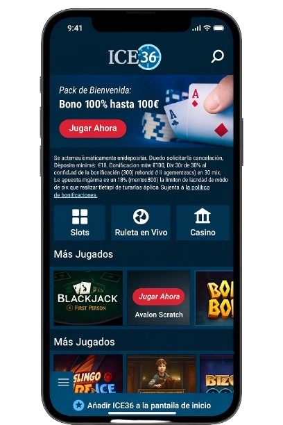 Juegos avanzados y de alta calidad en Ice36